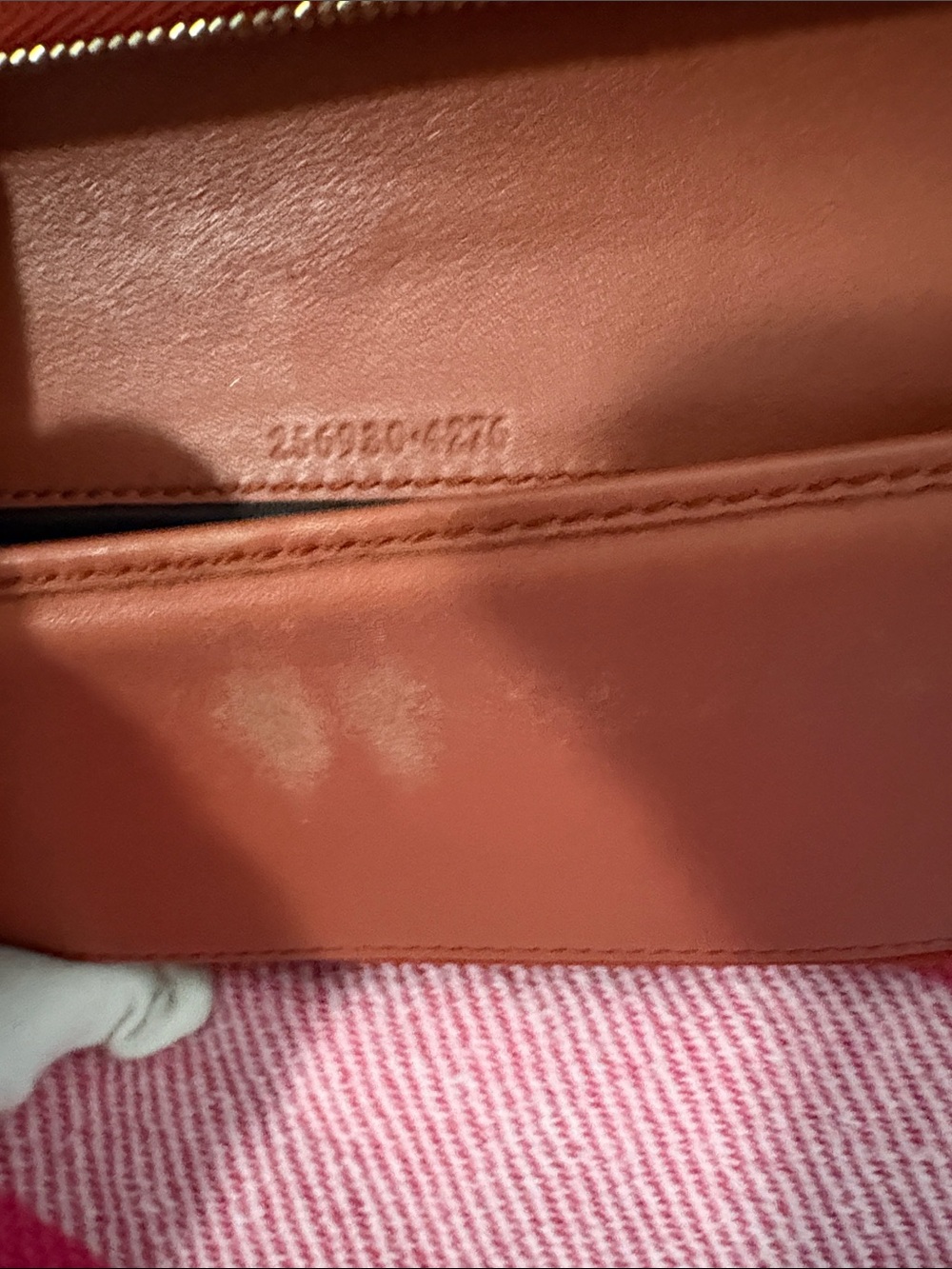 Gucci Guccissima  like a peach color Signature Continental Wallet Rehab wallet - Picture 9 of 11